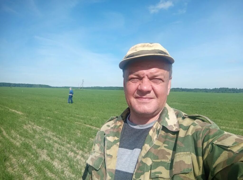 Точное земледелие. Отбор проб и гиперспектральная съёмка посева яровой пшеницы